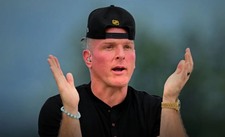 Hunterfly 026 08 16 172256 Pat McAfee promotes his new country album The Diary of a Polarizing Figure