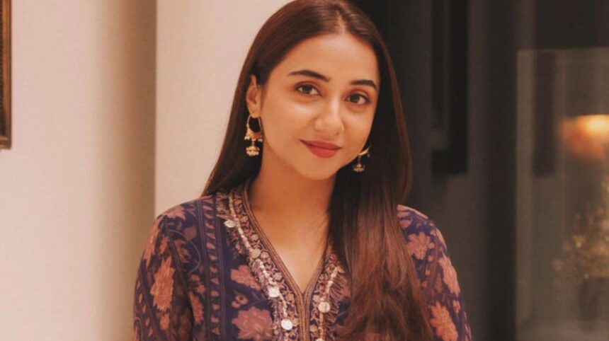Prajakta Koli sharing a message about happiness and self-kindness