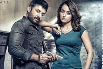 Hunterfly 026 08 16 190914 Arvind Swamy and Trisha in Sathuranga Vettai 2
