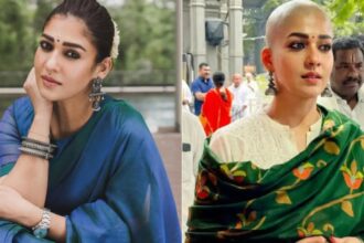 Nayanthara at temple amid fake AI-generated bald photos ahead of Toxic release