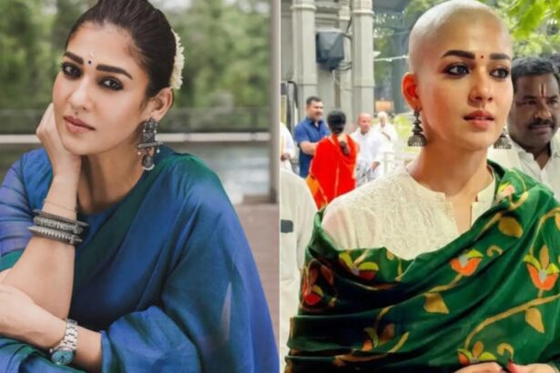 Nayanthara at temple amid fake AI-generated bald photos ahead of Toxic release