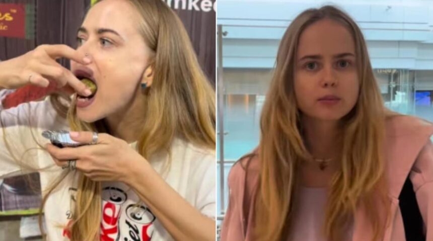 Hunterfly 026 08 19 162603 Irina Rudakova reacts to the price of pani puri in Mumbai and Dubai