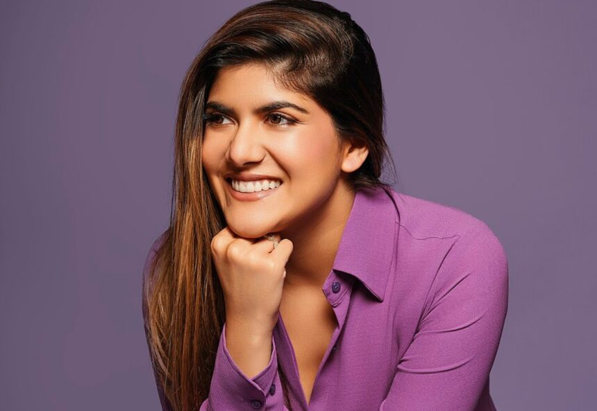 Ananya Birla entrepreneur musician and artist at a public event