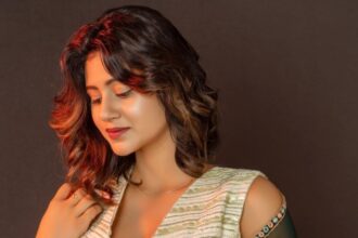 Anjali Arora poses in a glamorous fashion look