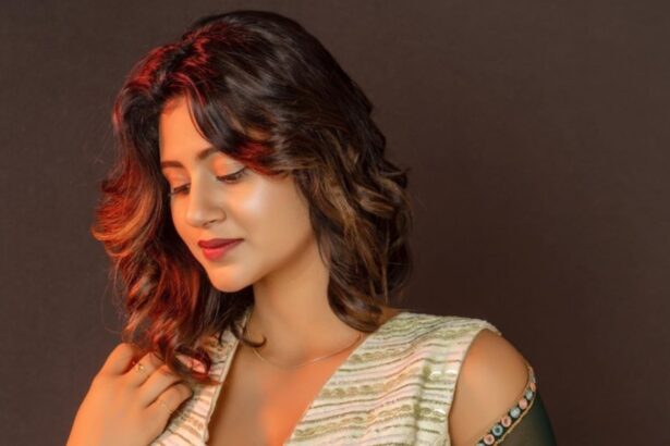 Anjali Arora poses in a glamorous fashion look