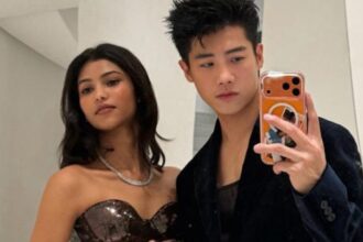 Taiwanese actor Cheng Chang Fan in a viral video with an Indian woman