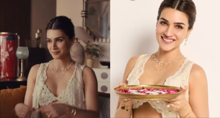 Hunterfly 026 08 26 205621 Kriti Sanon in GIVA Raksha Bandhan advertisement that sparked social media criticism