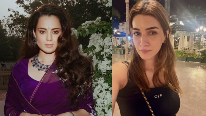 Hunterfly 026 08 28 164341 Kangana Ranaut and Kriti Sanon amid the social media debate over the Raksha Bandhan advertisement controversy