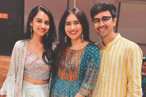 Hunterfly 026 08 28 174043 Vyoma Nandi with siblings Heema and Hard celebrating their close Raksha Bandhan bond