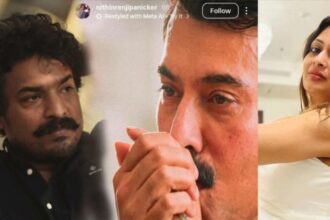 Nithin Renji Panicker shares a Kasaba scene on Instagram amid the Toxic controversy