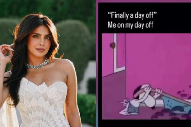 Priyanka Chopra shares a funny and relatable glimpse of her day off from her busy work schedule