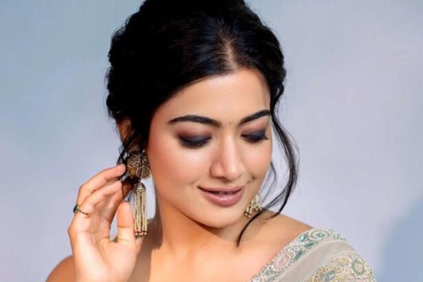 Rashmika Mandanna during a film promotional event