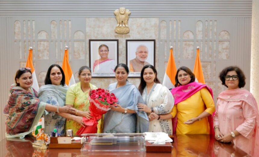 Delhi Chief Minister Rekha Gupta announces the constitution of the Delhi Commission for Women and the Delhi Minorities Commission.