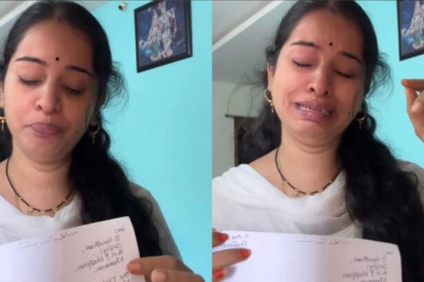 Government school teacher from Telangana announces her resignation in a video after an Instagram reels controversy.