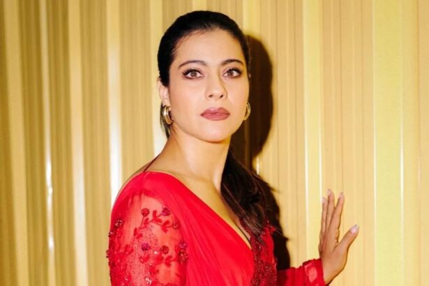Kajol sharing an inspiring message about self-growth and confidence.