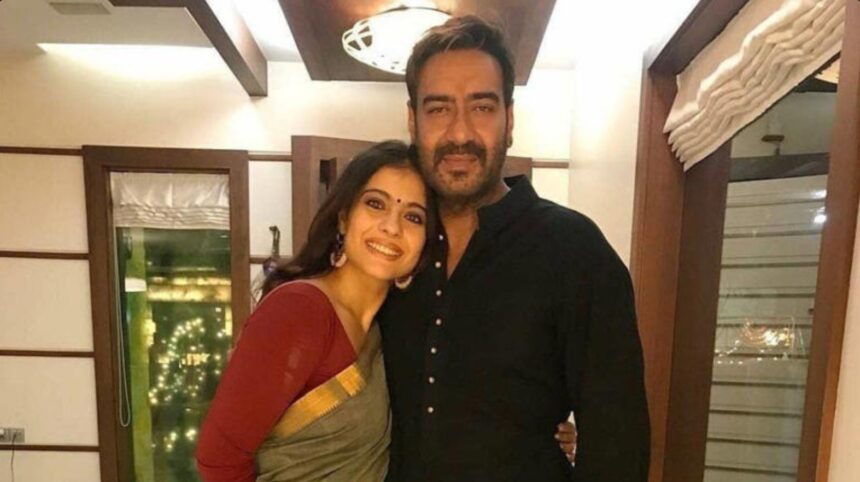 Ajay Devgn and Kajol share a joyful moment in a birthday tribute.