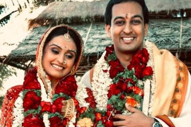 Hunterfly 2026 08 05 211449 Tina Parekh in her bridal look during her wedding with musician Vikram Hazra