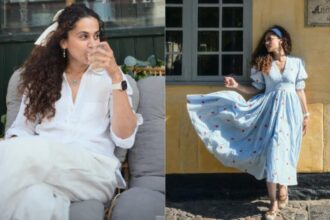 Hunterfly 2026 08 06 000625 Taapsee Pannu enjoying her vacation in Odense, Denmark.