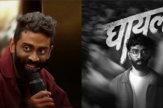 Stand-up comedian Pranit More during a live performance.