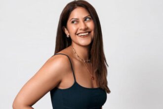 Sakshi Shivdasani poses for a celebrity lifestyle quiz