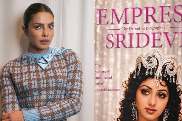 Priyanka Chopra unveils the cover of Sridevi biography Empress