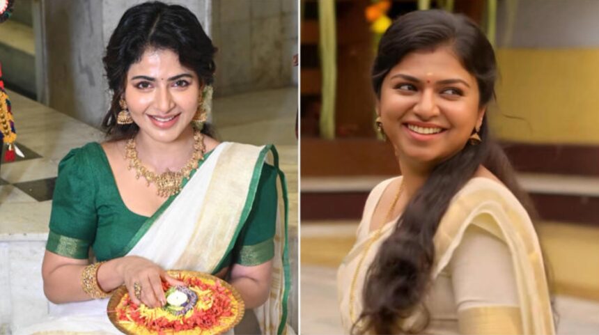 Hunterfly 2026 08 19 223107 Iswarya Menon and Raveena Ravi share their Onam pookalam memories
