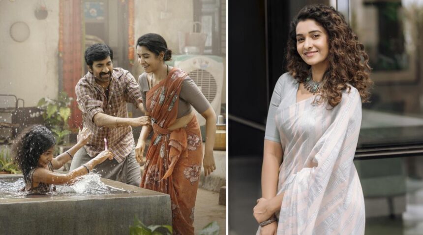 Priya Bhavani Shankar discusses her Telugu film Irumudi with Ravi Teja