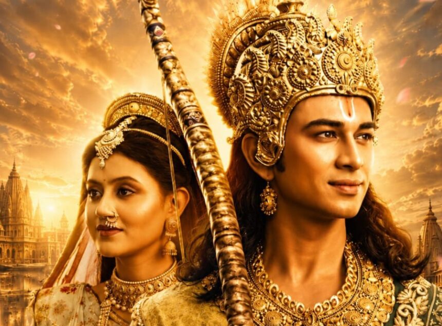 Anjali Arora as Sita in Mahakavya Shri Ramayan Katha