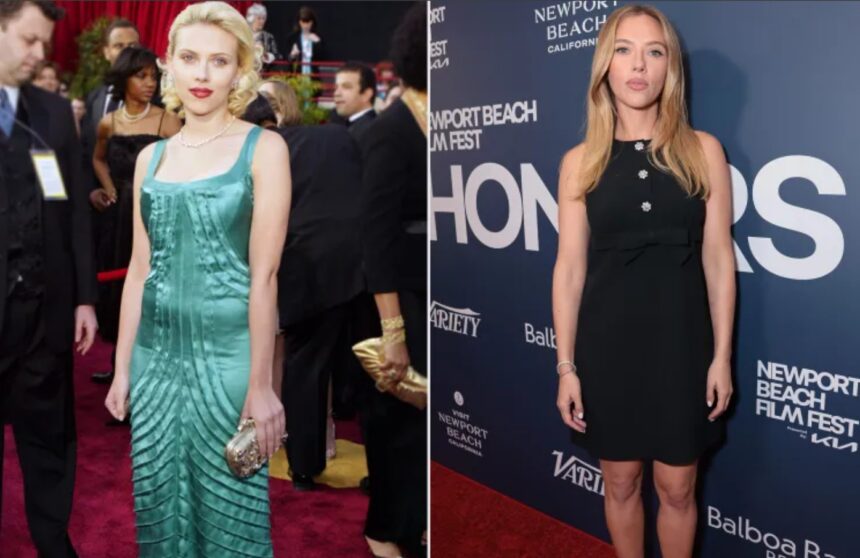 Hunterfly 2026 08 22 125341 Scarlett Johansson at a red carpet event discussing Hollywood fashion and personal style