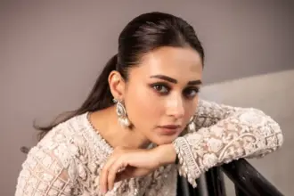 hunterfly 2026 08 24 153124 17 11zon Mimi Chakraborty wearing an embellished pearl ivory sharara ensemble