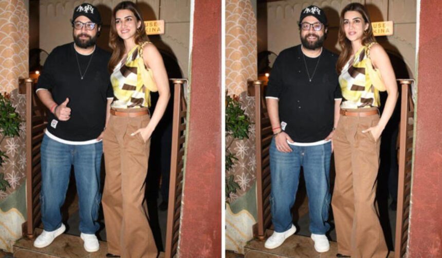 Kriti Sanon steps out in a luxury designer look for dinner in Mumbai