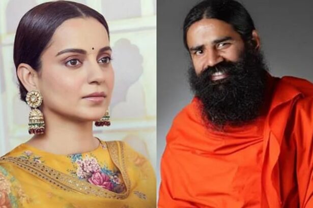 Kangana Ranaut and Baba Ramdev amid controversy over Generation Gutter remarks