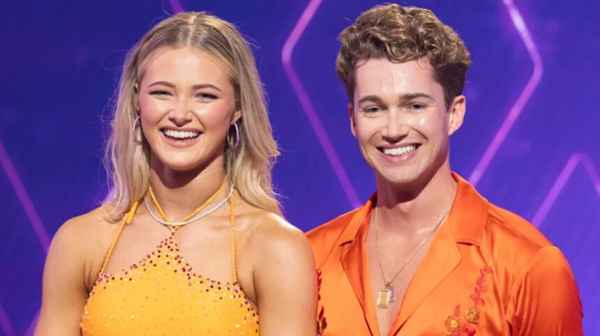 AJ Pritchard and Rylee Arnold connected to the DWTS The Next Pro social media controversy