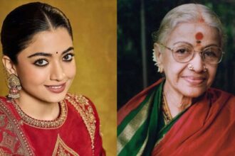Hunterfly 2026 08 29 233918 Rashmika Mandanna is reportedly being considered to portray legendary singer MS Subbulakshmi in a biopic