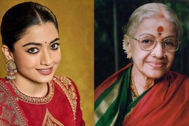 Rashmika Mandanna is reportedly being considered to portray legendary singer MS Subbulakshmi in a biopic