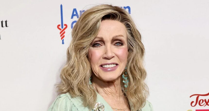 Donna Mills attends an entertainment event as the actress discusses her new direct-to-fan venture