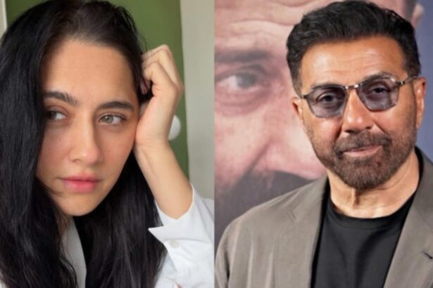 Hunterfly 26 08 07 124303 Sunny Deol and Sanjeeda Shaikh during promotions for Ikka.
