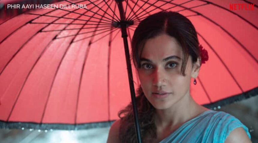 Hunterfly 26 08 08 121504 Taapsee Pannu as Rani Kashyap in Phir Aayi Haseen Dillruba