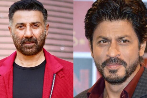 Hunterfly 26 08 17 124913 Sunny Deol and Shah Rukh Khan during their Darr era