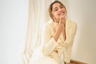 Sharvari showcases her timeless fashion style and Daniel Wellington watch association