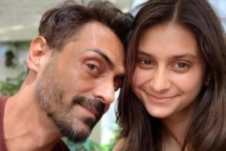 Hunterfly 26 08 23 175404 Arjun Rampal with daughters Mahikaa Rampal and Myra Rampal