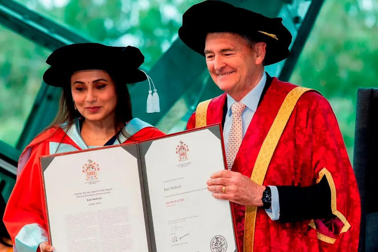 Rani says the doctorate is a deeply humbling honour