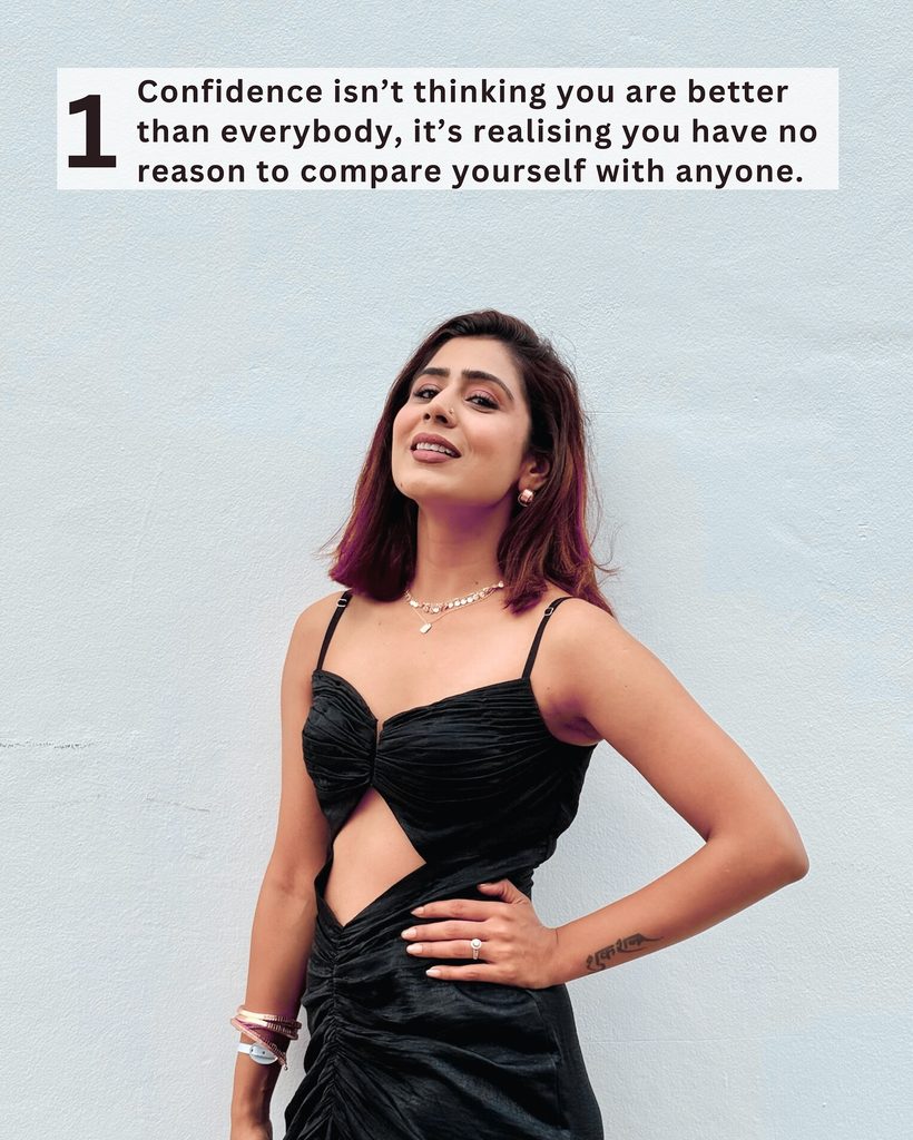 1. Confidence Is Not About Being Better Than Others