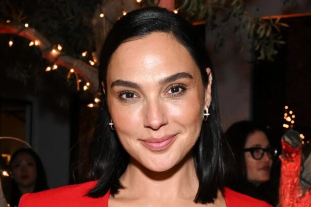 Gal Gadot attends The Runner event wearing a daring red evening dress