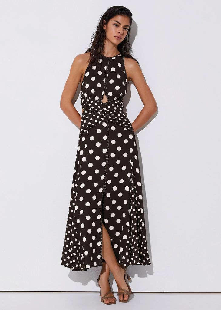8. Mini Polka Dot Dresses