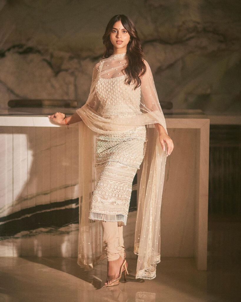 Suhana Khan Keeps Her Styling Elegant