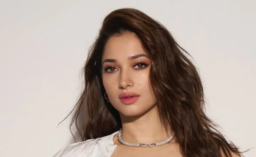 Tamannaah Bhatia during a public appearance in 2026