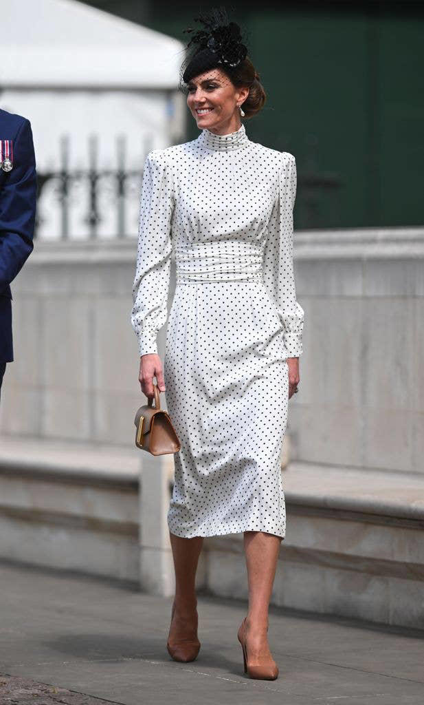 1. The Classic Black-and-White Midi Dress