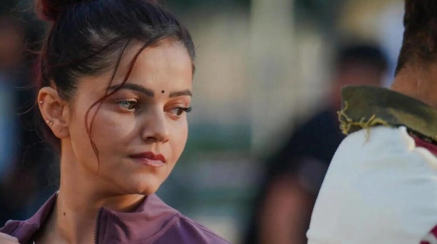 Hunterfly t 2026 08 01 210214 Rubina Dilaik during Khatron Ke Khiladi 15 promotion