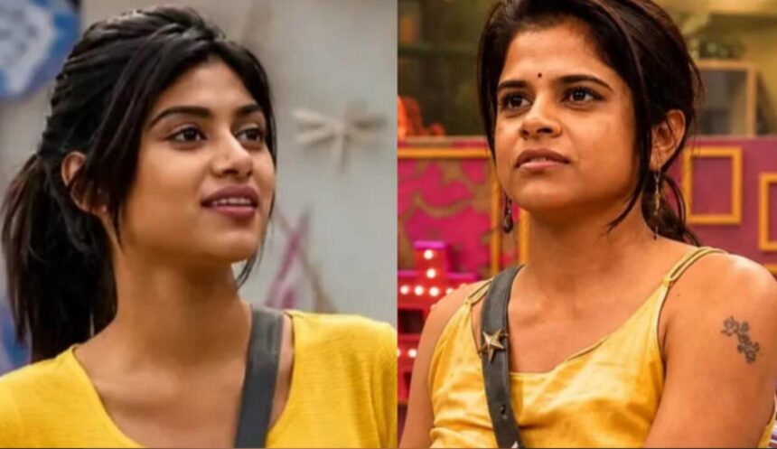 Hunterfly t 2026 08 03 211004 Maya Krishnan during a public appearance amid reports linking her to Bigg Boss Tamil 10 Common Man show.